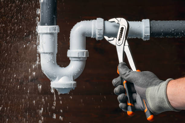 Professional Plumbing technician working in Central Village, CT